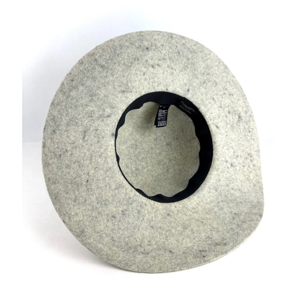 Maison Scotch ‘Scotch & Soda Felted Wool Round Flouncy Hat in Heather Grey - M - Picture 10 of 10